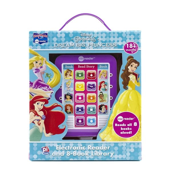 Disney Princess Ariel, Rapunzel, Belle, and More! Dream Big Princess Me Reader and 8 Book Library