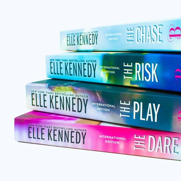 Elle Kennedy Briar U Series Collection 4 Books Set (The Chase, The Risk, The Play, The Dare)