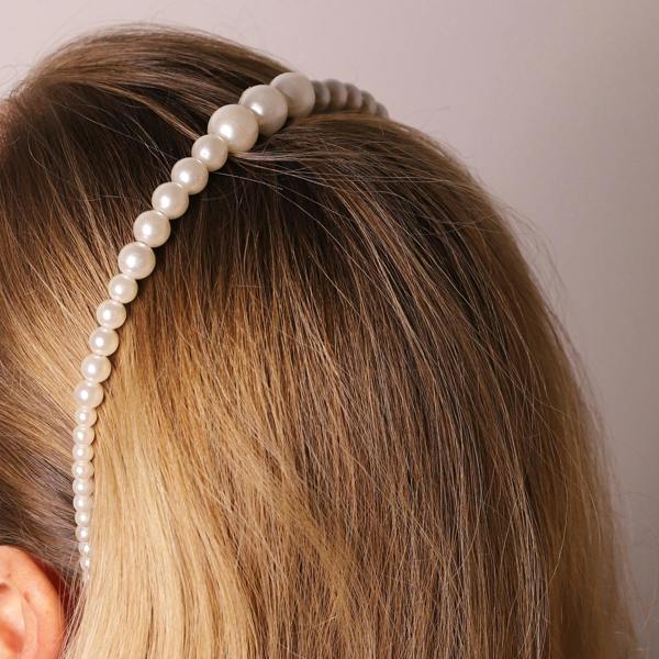 Gold Trip Pearl Gradient Headband