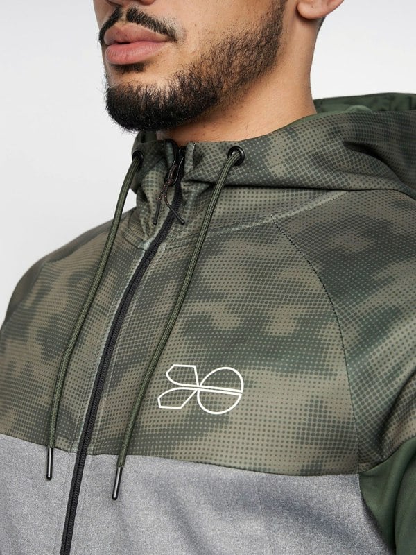 Crosshatch Shenmoore Tracktop Dark Green