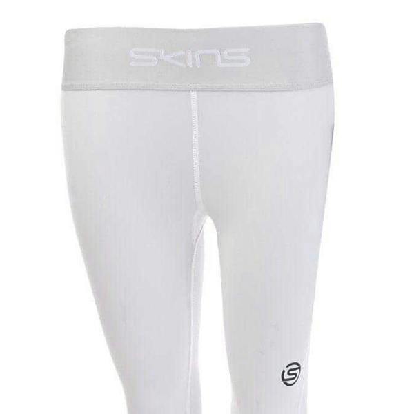 Skins Womens/Ladies Running Tights - White - 