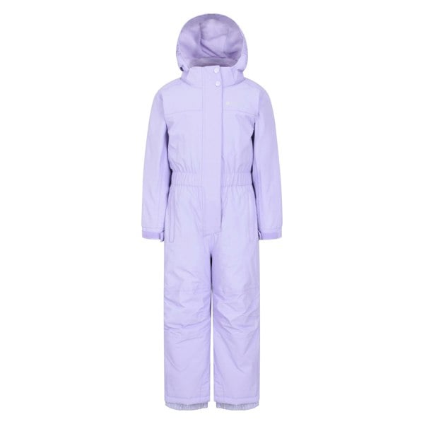 Mountain Warehouse Childrens/Kids Cloud All In One Waterproof Snowsuit - Light Purple