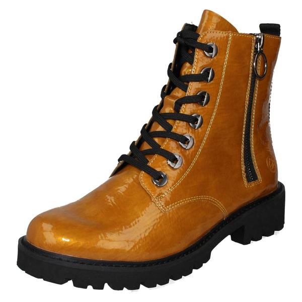 Remonte Ladies Remonte Zip & Lace Up Fastening Casual Ankle Boots D8671