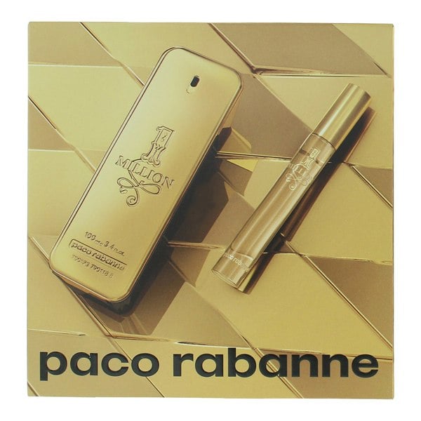 Paco Rabanne 1 Million 2 Piece Gift Set: Eau de Toilette 100ml - Eau de Toilette 10ml
