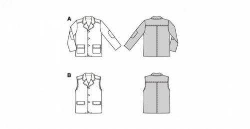 Burda Sewing Pattern 9234 Jackets and Waistcoats For Kids, 6-11 (116-146) - Intermediate