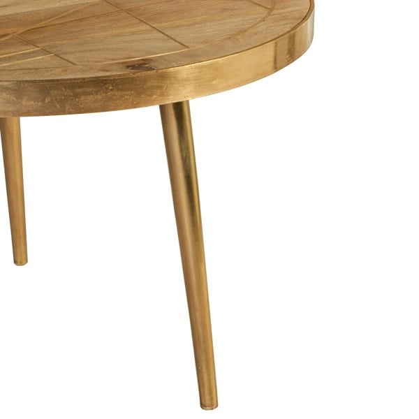 IH Design Round Coffee Table Barbuto Light Mango