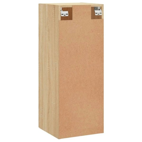 Berkfield Wall Mounted Cabinet Sonoma Oak 34.5x34x90 cm