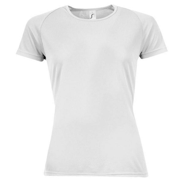 SOLS Womens/Ladies Sporty Short Sleeve T-Shirt - White