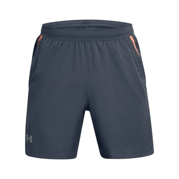 Under Armour Mens Launch Textured Sweat Shorts - Grey
