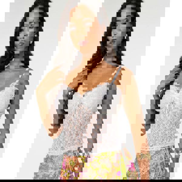 Pink Vanilla Lace Cami Top