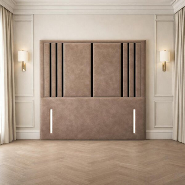 Great British Beds Valentina headboard with Contrast Border