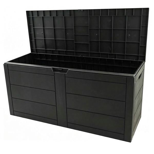 Gr8 Garden 250L Garden Storage Box Outdoor Waterproof Lockable Patio Cushion Tool Toy Chest