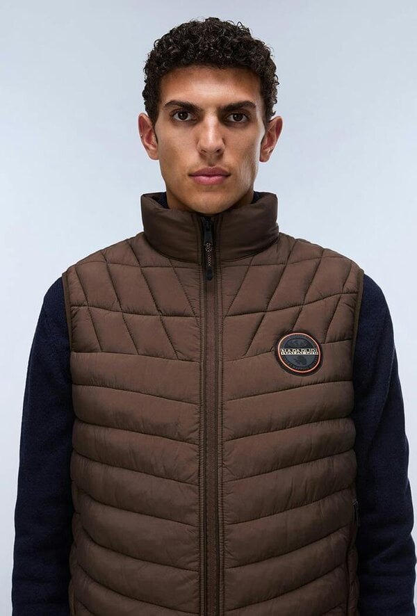 Napapijri Lapaz Vest - Brown