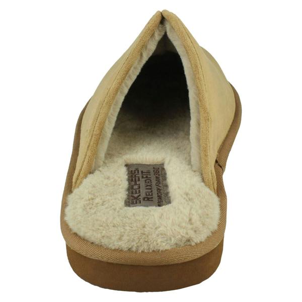 Skechers Mens Skechers Memory Foam Vegan Open Back Slippers Palco 66094