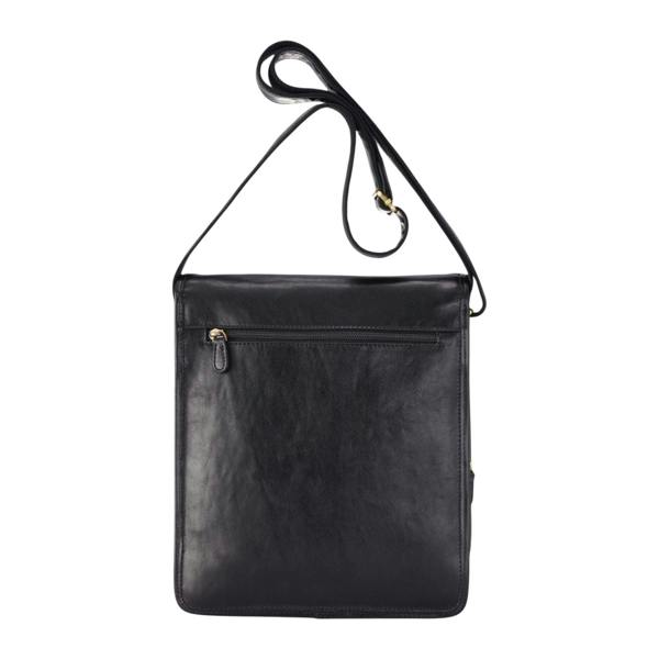 Infinity Leather Leather Vintage Messenger Shoulder Crossbody Travel Business Bag - Ranger