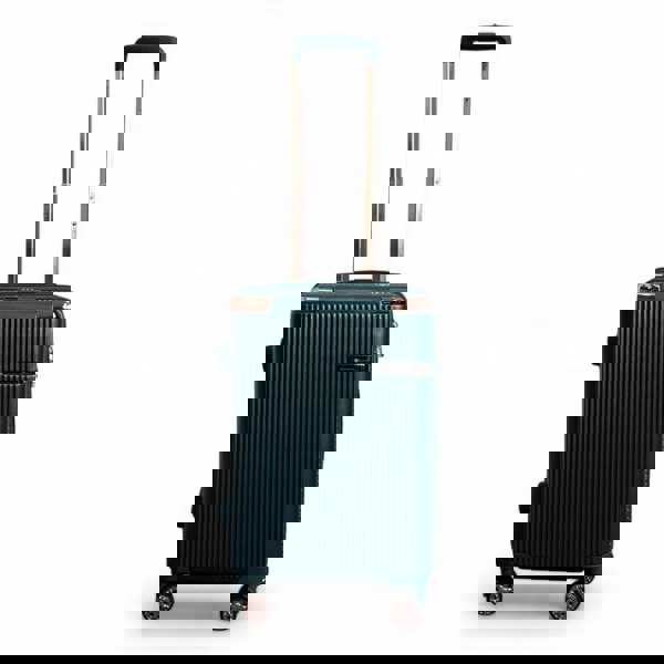 Snowball Hard Shell Luggage 8 Spinner Wheels Travel Suitcase