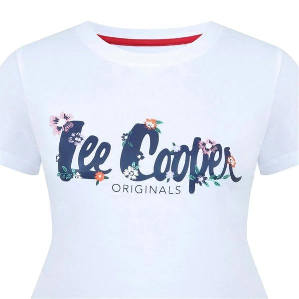 Lee Cooper Womens/Ladies Classic T-Shirt - White - 