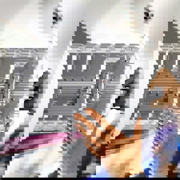 Flight Knight Set of 3 Aluminium Frame, ABS Body Cabin Carry & Check in Hold Luggage