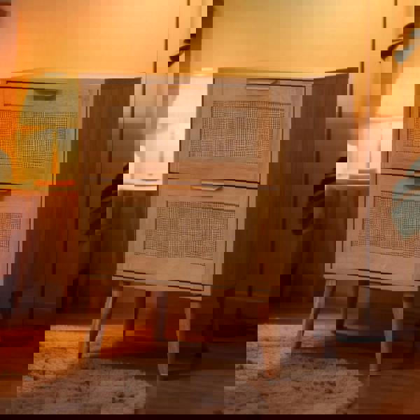 Furniture One Chest of Drawers, Clothing Storage Cabinet with Wood Legs for Bedroom, Living Room