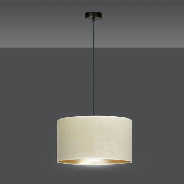 Emibig HILDE Pendant lamp 1 x E27 Black with White Shade