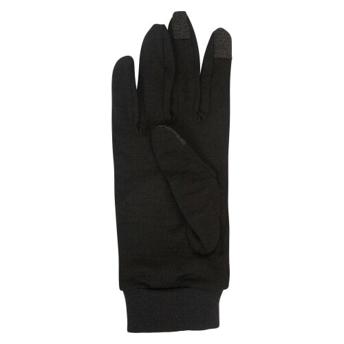 Mountain Warehouse Womens/Ladies Silk Gloves - Black