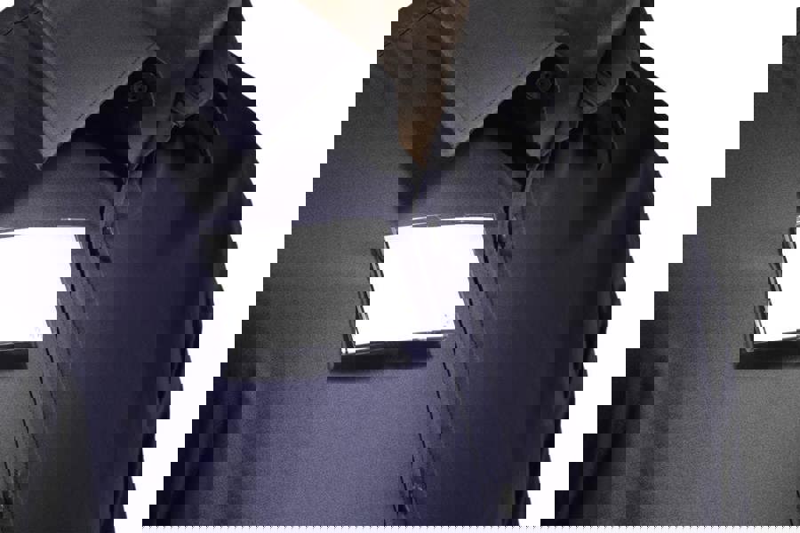 Durable CONVEX Magnetic Name Tag Badge Holders + Inserts | 25 Pack | 40 x 75mm