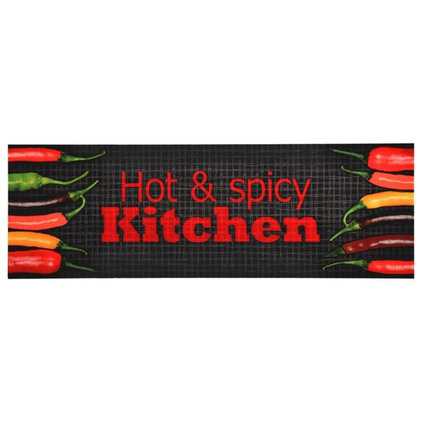 Berkfield Kitchen Carpet Washable Hot & Spicy 60x300 cm