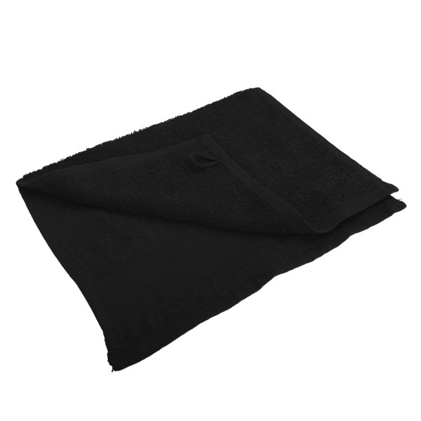 SOLS Island Guest Towel (30 X 50cm) - Black