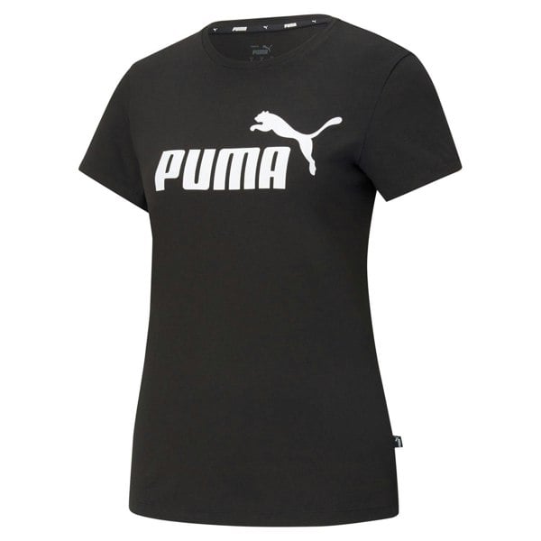 Puma Women's Essential Logo T-Shirt - Black