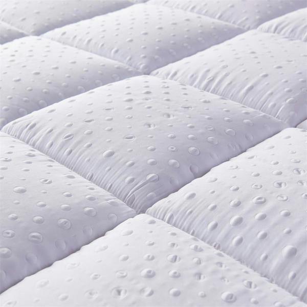 5cm 3D Bubble White Super King Mattress Topper