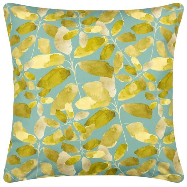 Wylder Lorena Printed Outdoor Cushion Cover - Aqua