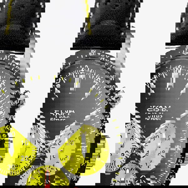 Sekonda Velocity Black & Yellow Chronograph Watch 30068