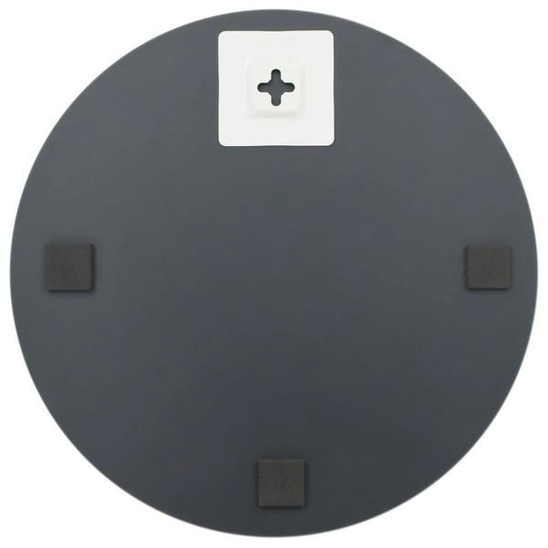 Berkfield Wall Frameless Mirror with LED Lights Round Glass