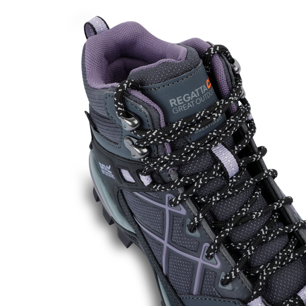 Regatta Womens Samaris III Walking Boots - Seal Grey/Purple Sage