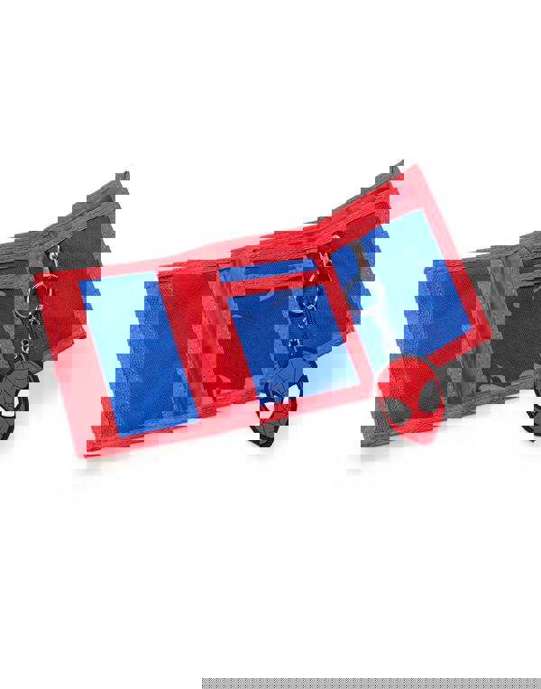 Vanilla Underground Spiderman Boys Multicoloured Thwip Velcro Wallet (One Size)