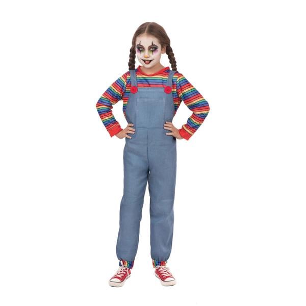 Bristol Novelty Childrens/Kids Denim Demon Costume - Multicoloured