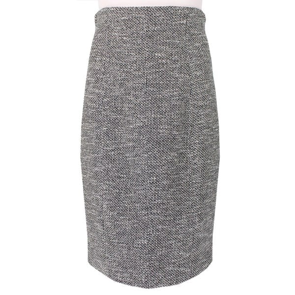 The Row luxurious grey tweed pencil skirt
