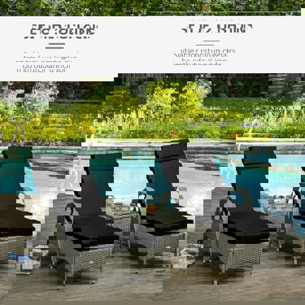 Outdoor Seat Cushion Set