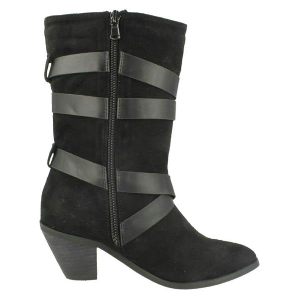 Spot On Ladies Spot On Mid Calf Boots