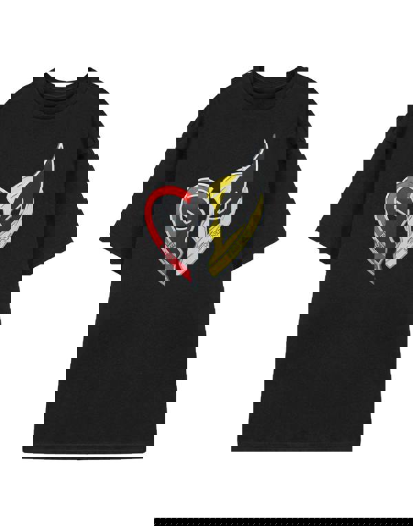 Marvel Deadpool Mens Black Deadpool & Wolverine Short Sleeved T-Shirt