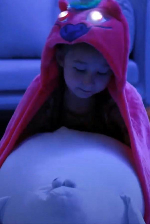 Groundlevel Children's LED Blanket Cloak - Unicorn