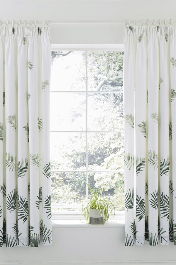 Charlotte Thomas Fern Pencil Pleat Curtains