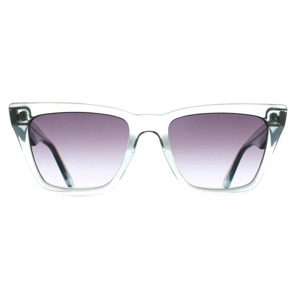 Quay Sunglasses Call The Shots 78631 Gloss Clear Smoke Grey