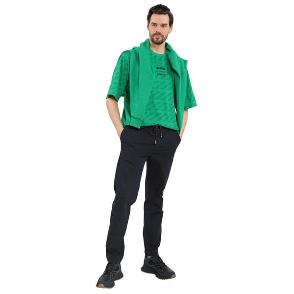 Boss Mens Ajbxng Talboa All-Over Print T-Shirt - Green - 