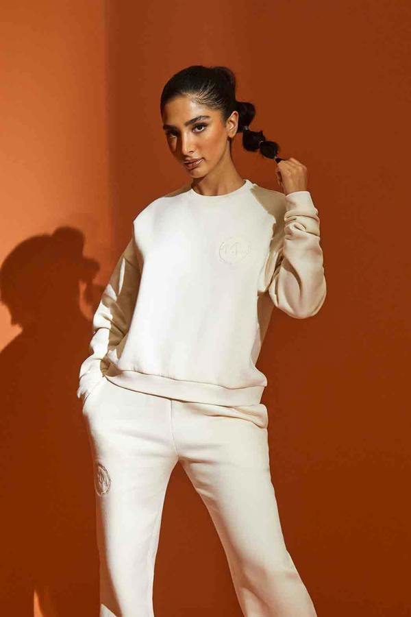 Urban Bliss Recycled Ecru Chamonix Sweatshirt