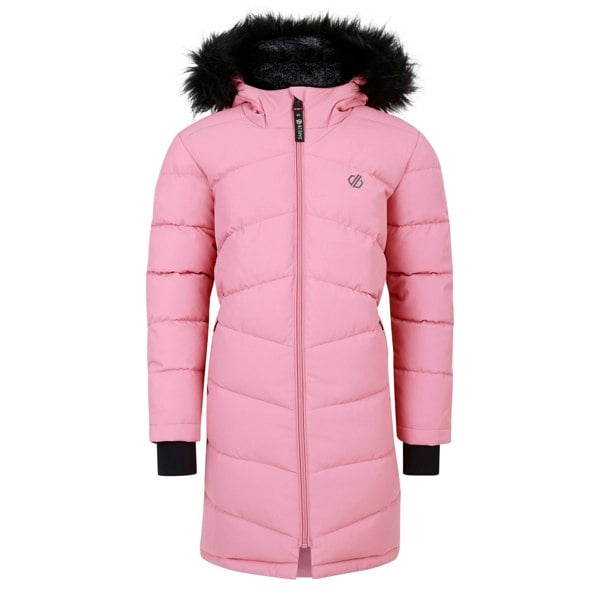 Dare 2B Girls Striking III Quilted Parka - Dusty Rose