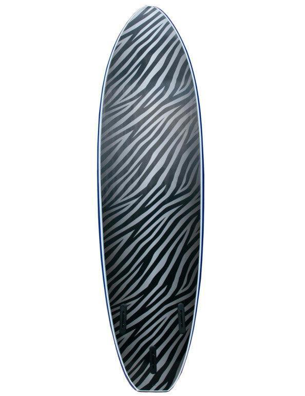 Surfworx Banshee Mini Mal Soft Surfboard 6ft 6 Navy Blue
