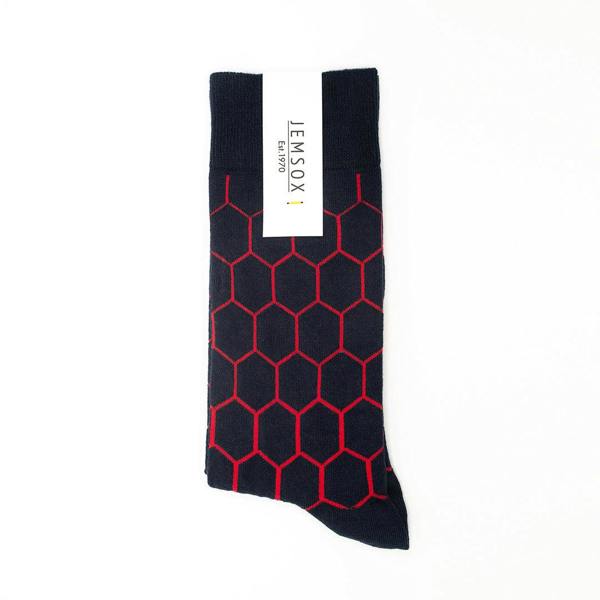 Jemsox The Impeccable Collection – 4-Pack Luxury Organic Cotton Men’s Socks - One Size 9-11