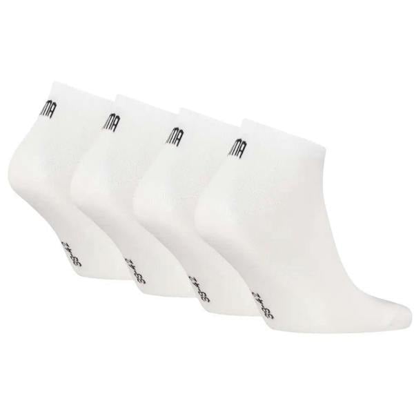 PumaSocks 4 - pack4 - Pack Promo Sports Trainer Socks, WhiteBoxers & Briefs