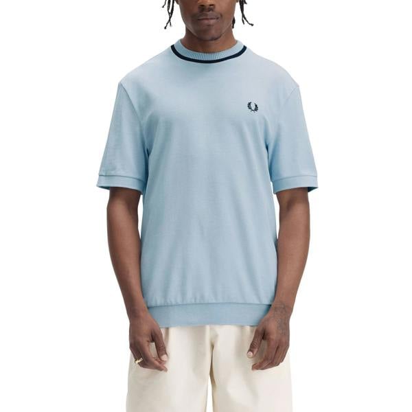 Fred Perry Crew Neck Pique T-Shirt